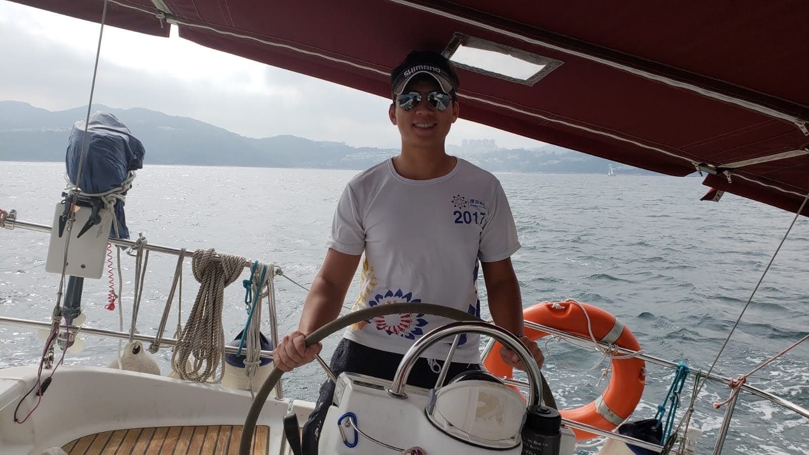 EuroBoat Direct founder Hogan Chan sailing